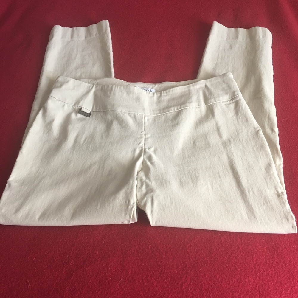 peck & peck petite tan pan